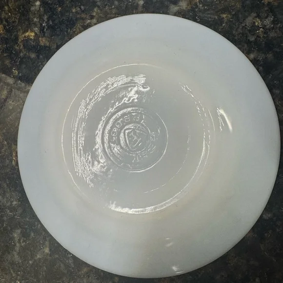 Classic FEDERAL GLASS White Tea Cup and Saucer Set - Picture 5 of 6